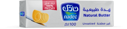 زبدة طبيعية غير مملحة 100 غ
